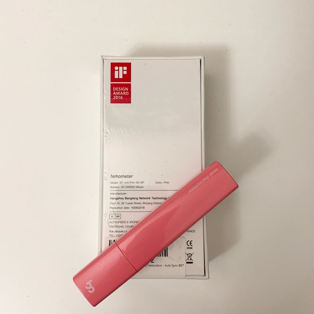 BRAND NEW AND SEALED femometer basal body temperature thermometer